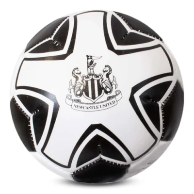 Image of Hy Pro Officially Licensed Newcastle United F.C. 4 Inch Soft Mini Football NUFC, Merchandise, Ideal for Kids, Great Gift Idea