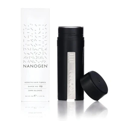 Image of Nanogen Hair Fibres, 30 g Dark Blonde