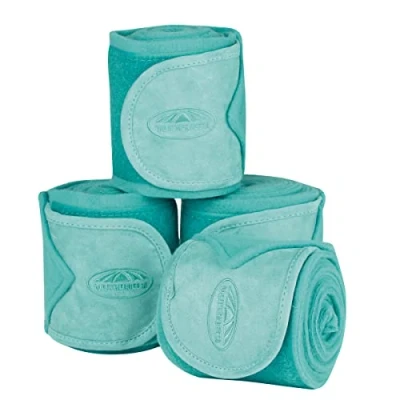 Image of WeatherBeeta Prime Fleece Bandage 4 Pack, Turquoise, 3.5m