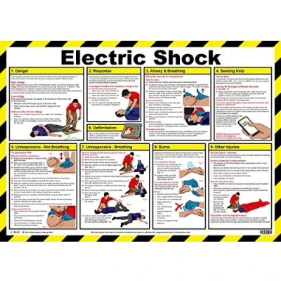 Image of Electric Shock Poster 590 x 423mm