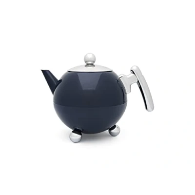 Image of Bredemeijer Teapot Bella Ronde 1.2L Oxford Blue