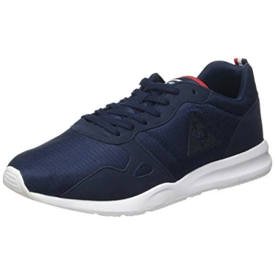 Image of Le Coq Sportif LCS R600 Mesh Mens Navy Trainers Blue Size UK 7.5