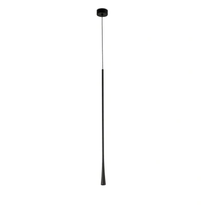 Image of Diana 80 Integrated LED Pendant Ceiling Light Black 2700K