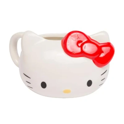 Image of Paladone PP13154HK Hello Kitty Shaped Mug, Ceramic, 300 milliliters