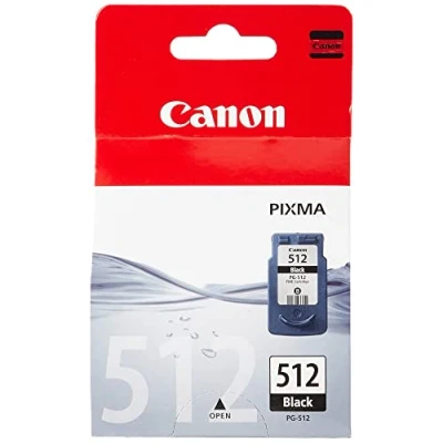 Image of Canon PG 512 High Yield Black Ink Cartridge