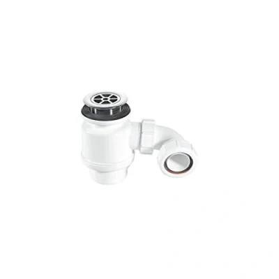 Image of McAlpine STW4 RB 50mm Water Seal Resealing Shower Trap with 1½&quot; Multifit Outlet