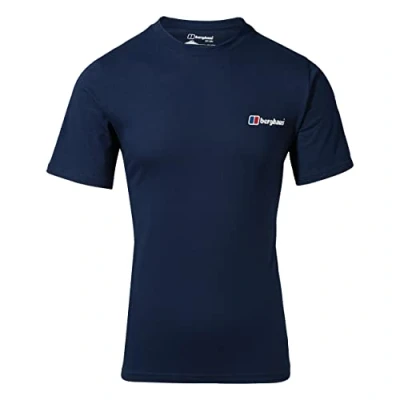 Image of Berghaus Men&#039;s Organic Classic Logo T Shirt, Dusk, XXL