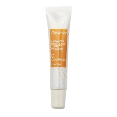 Image of Avon Anew Radiance &amp; Dark Circle Correct Eye Cream 15 ml, Instantly Energises and Brightens, For Brighter Looking Eyes, Reduces The Look of Circles, Cruelty Free
