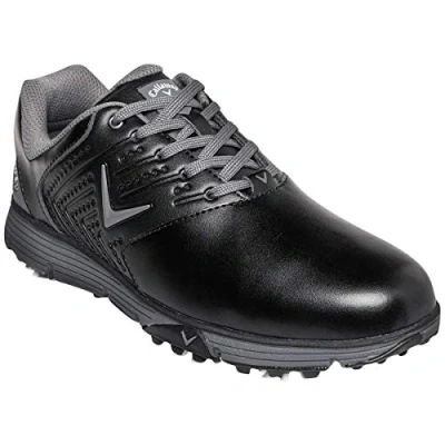 Image of Callaway mens Chev Mulligan S Waterproof Lightweight Golf Shoes, Black Black, 8.5 UK