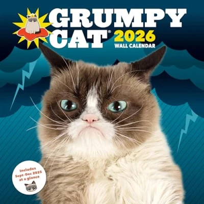 Image of Grumpy Cat 2026 Wall Calendar