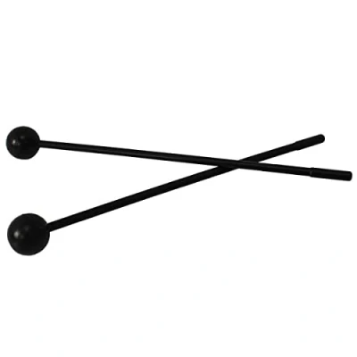 Image of A Star Soft Rubber Head Beaters with Secure Plastic Handle for Chime Bar, Metallophone, Glockenspiel, Xylophone 2Pcs/Pair