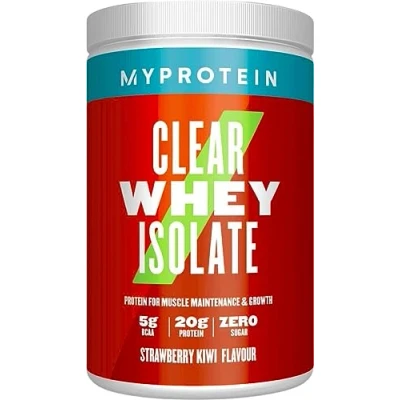 Image of Myprotein Clear Whey Isolate Protein Powder Strawberry Kiwi 500g 20 Servings Cool and Refreshing Shake Alternative 20g 4g BCAA per Serving