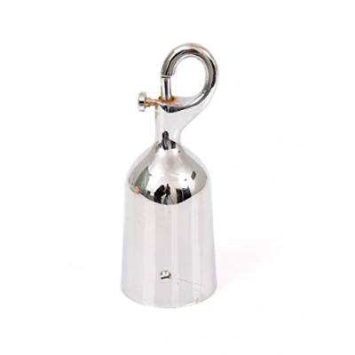 Image of Polished Chrome SNAP Hooks for 24mm, 36MM Decking Rope Brass Fittings (Twin Pack Hook)