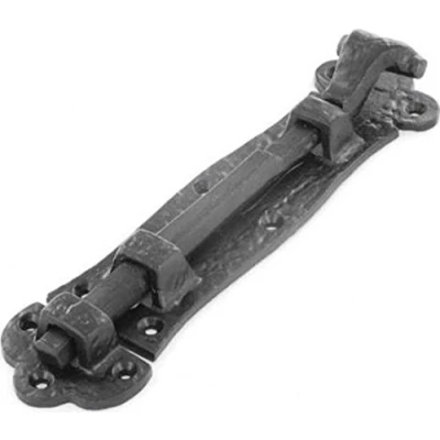 Image of Securit SEC ANTQ DOORBOLT 125MM BK S3340