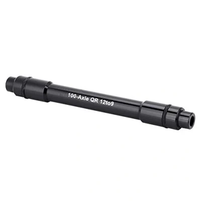 Image of DEWIN Bicycle Thru Axle Hub Adapter, 12mm to 9mm QR Adapter MTB Bike Front Quick Release Skewer Conversion for