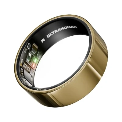 Image of Ultrahuman Ring AIR Smart Health Tracker, Size First with Sizing Kit,Sleep Tracker,Smart for Men/Women,Fitness Tracker(Size 13)