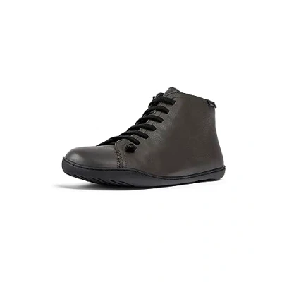 Image of Camper PEU CAMI Laceup ankle boots, Men&#039;s, Size: 8, Dunkelgrau Leather/synthetics