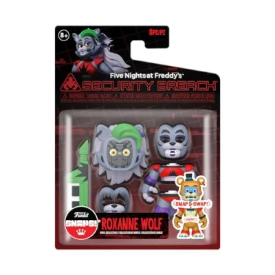 Image of Funko Five Nights At Freddy&#039;s (FNAF) Snap: RR Glamrock Roxanna Collectable Vinyl Figure Gift Idea Official Merchandise Toys for Boys, Girls, Kids &amp; Adults