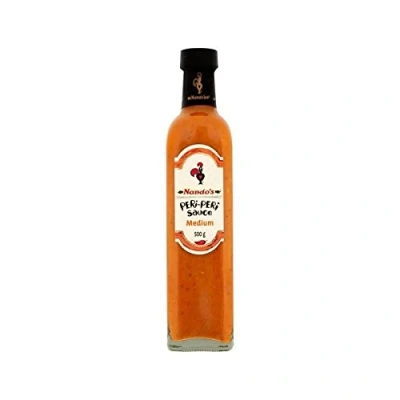 Image of Nando&#039;s Peri Sauce Medium 500g Pack of 2