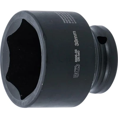 Image of BGS 5205 38 Impact Socket, Hexagon 12.5 mm (1/2&quot;) Drive