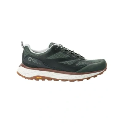 Image of Jack Wolfskin Men&#039;s TERRAVENTURE Vent Low M Walking Shoe, Slate Green, 10 UK