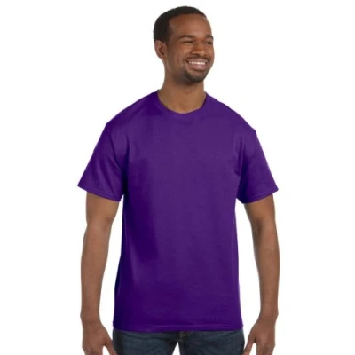 Image of Gildan Mens Heavy Cotton Short Sleeve T Shirt (2XL) (Purple)