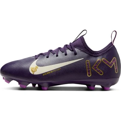 Image of NIKE Boy&#039;s Unisex Kids Jr. Mercurial Vapor 16 Academy Kylian Mbappé Gym Shoes, 4.5 UK Child