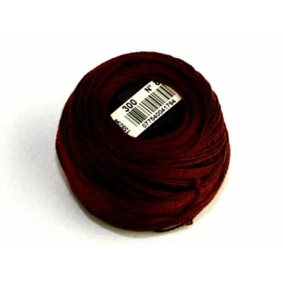 Image of DMC Cotton Perle Thread Size 8 300 per 10 Gram Ball