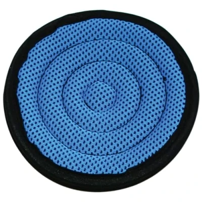 Image of Klein Tools KHHTOPPAD2 Hard Hat Top Pad Replacement, Premium KARBN, Replacement Part for Hats, 3 Pack, Blue