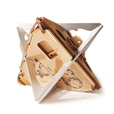 Image of Puzzle Potato Anti Gravity Escape Room Game Wooden Box 3D Brain Teaser Treasure