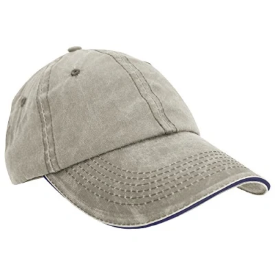 Image of Result Rc54X Fine Line Cotton Cap Capputty/Navy, One Size