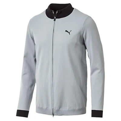 Image of PUMA Men Evoknit Wind Sweater Sweatshirt Quarry, S