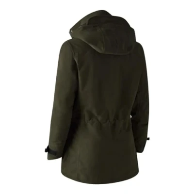 Image of Deerhunter Lady Gabby Jacket Peat C40 Brown Waterproof