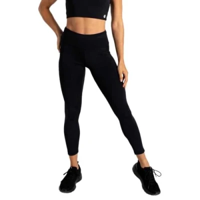 Image of Dare 2b Women&#039;s Lightweight Influential II Leggings Black, Size: 14