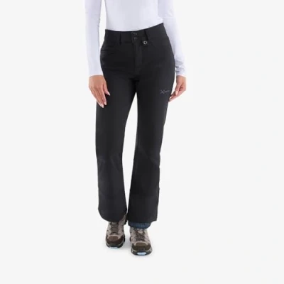 Image of Arctix Women&#039;s Sarah Fleece Lined Softshell Pants, Black, X Small (0 2) Short