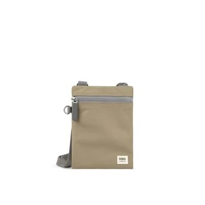 Image of ROKA London Chelsea Sling Pocket Bag Nylon Extra Small (Taupe)