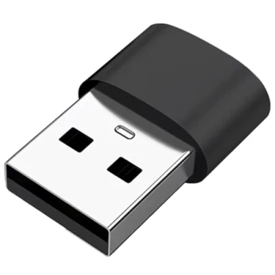 Image of PEVive Metal USB Type C Female to USB2.0 Male Adapters 10Gbps Data Converters OTG for Phone Laptops