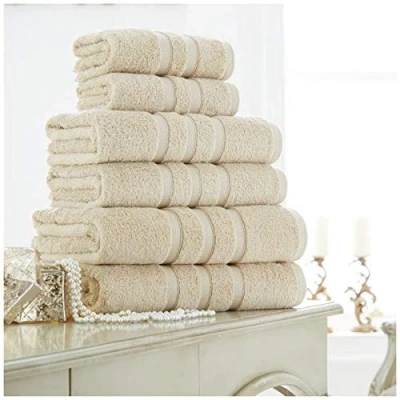 Image of Gaveno Cavailia Easy Care Zero Twist 2PK Bath Sheet Set, Premium Fluffy Absorbent, Super Soft Bathroom Towels, Natural, 100% Cotton