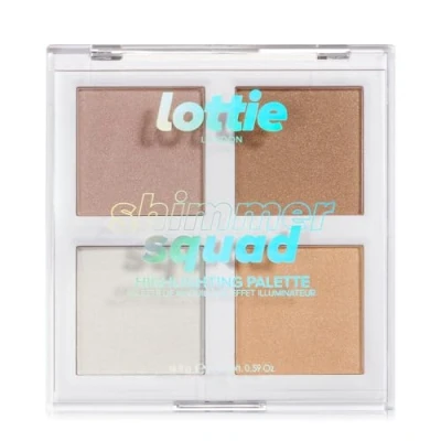 Image of Lottie London Glowburst Highlighting Palette Quad
