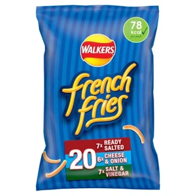 Image of Walkers French Fries Variety 20pk