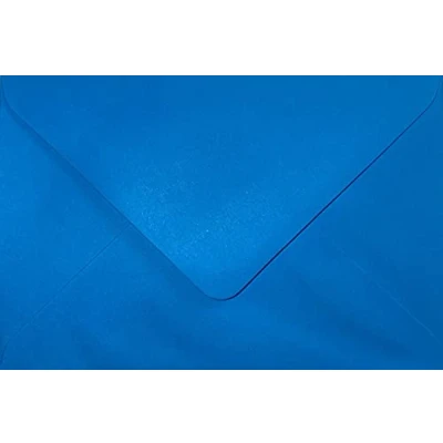 Image of C6 Coloured envelopes for A6 Greeting Cards Wedding Invitation Crafts 114x162mm Pack of 30 (Kingfisher Blue)