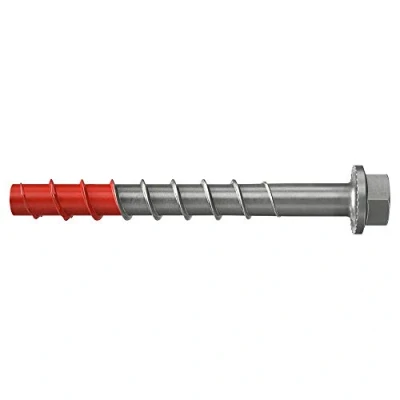 Image of fischer UltraCut FBS II 10x100 45/35/15 US Stainless Steel Hexagonal Heavy Duty Concrete Screw with Hardened Tip for Outdoor &amp; Wet Areas Secure Mounting in (Pack of 50)