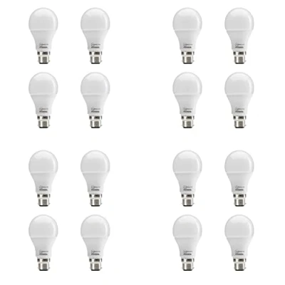 Image of Auraglow 3 Step Switch LED Bulb Dimmable Without Dimmer 14w, 100w EQV Cool White 6000K B22 16 Pack