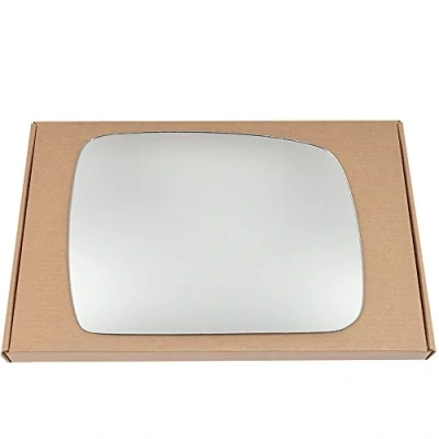 Image of Less4spares Wing Mirror Glass Right Compatible with Land Rover Discovery 2009 2013 STICK ON Driver Off Side Convex