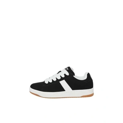 Image of Jack &amp; Jones Jfwmiles Suede Sneaker Trainers, Men&#039;s, Size: 7, Black/white