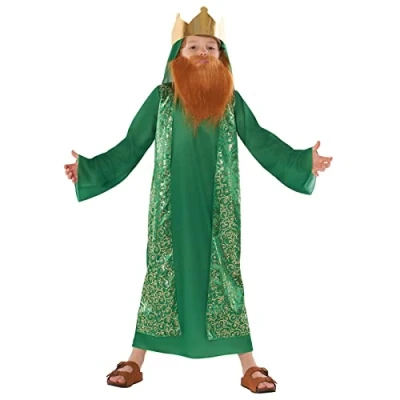 Image of Morph, Wise Man Costume Kids, Nativity King 3 Kings Costume, Men 4 6 Years