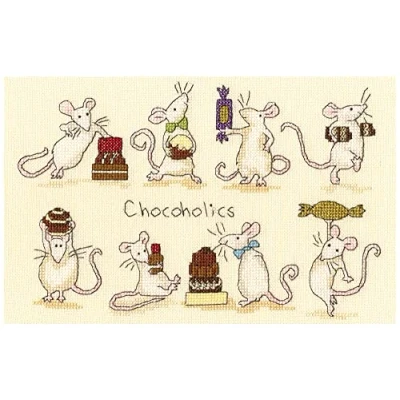Image of Bothy Threads Chocoholics Counted Cross Stitch Kit