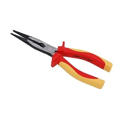 Image of VDE Electricians Insulated 8&quot; Cable Wire Long Nose Pliers 1000V Heavy Duty