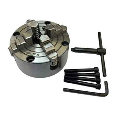 Image of 125MM 4 JAW Independent Lathe Chuck Front Mount RDGTOOLS