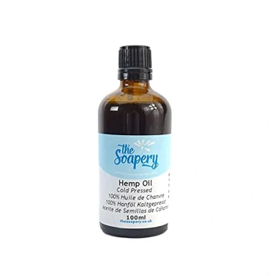Image of Hemp Seed Oil 100ml Virgin, Cold Pressed Carrier for Massage, Skin and Hair Treatments 100% Pure Natural